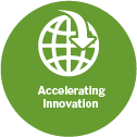 Accelerating innovation theme icon