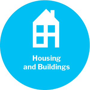 Housing and buildings theme icon