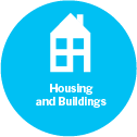 Housing and buildings theme icon